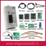 Programator memorii auto RT809F LCD ISP + adaptoare + BIOS + EDID Cable