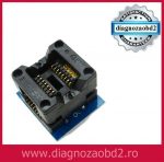 Adaptor programator memorii SOP16,  SOIC16, 150mil - DIP16 pt. UPA