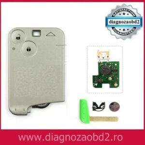 Cartela cheie Renault Laguna 2 sau  Espace - card complet cu telecomanda