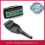 Mufa pt. tester auto, GPS - OBD2 goala cu 16 pini