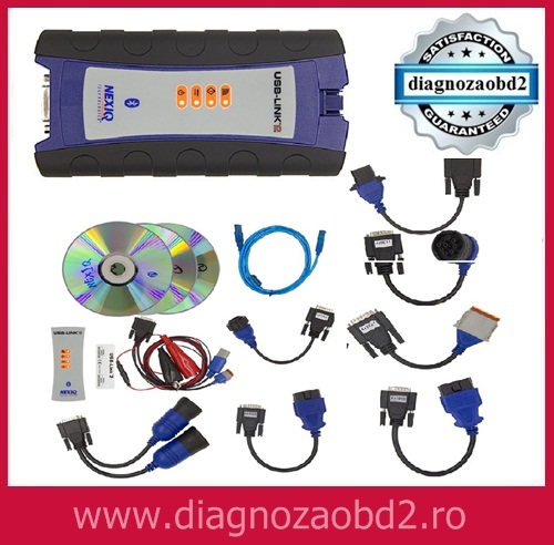 Multiplexer diagnoza - NEXIQ USB  - pt. utilaje, excavatoare, camioane