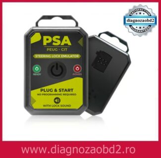 Simulator – emulator de blocare a direcției Peugeot, Citroen, Opel 2011 +